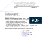 Surat Edaran Format Skripsi FKIP 2020