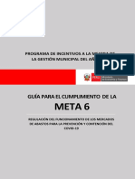GUIA DE LA META MUNICIPAL 6 - 2020