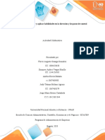 Fase 3 - Comprender y Aplicar Habilidades en La Dirección y Los Pasos de Control. Actividad Colaborativa