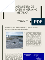 Tema 4 Planeamiento Minado Mineria No Metalica PDF