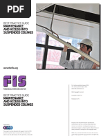 FIS Best Practice Guide Maintenance and Access Into Suspended Ceilings