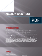 Allergy Skin Test
