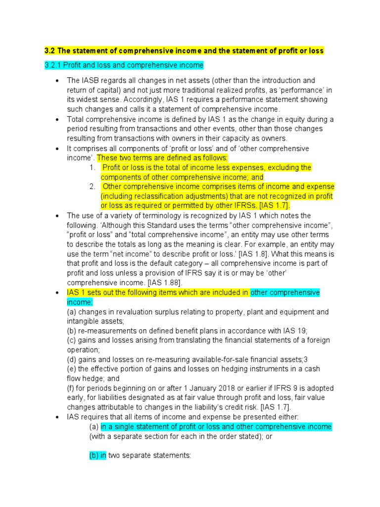 Understanding Other Comprehensive Income | PDF | Income Statement ...