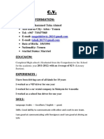 CV Maged PDF