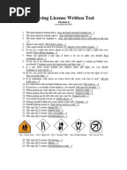 Driving License Written Test