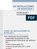 Instalaciones I Materiales y Acc