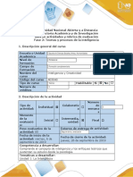 Guía de actividades y rubrica de evaluación - Fase 2 - Teorías y procesos de la inteligencia.docx