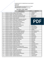 Provinsi Jawa Timur: NO No Peserta Nama Lengkap L/P Kab - Kota