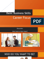 Basic Business Skills: Career Focus