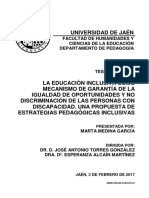5.TE-Educación Inclusiva - Mecanismo de Igualdad - España