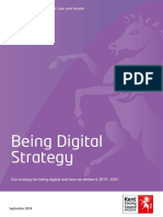Being Digital Strategy: Kent County Council Social Care and Health