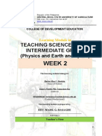 Week 2: Teaching Science in The Intermediate Grade