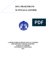 Modul Praktikum Sistem Tenaga Listrik PDF