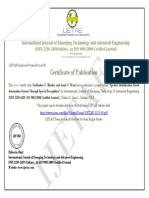 IJETAE Certificate 0113 90 PDF