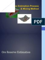 Ore Reserve Estimation Mining Method PDF