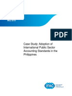 Case Study Adoption of IPSAS Philippines PDF