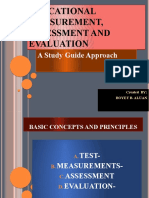 Educational Measurement Assessment and Evaluation.pptx