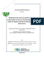 Dissertação Modelo 3D de Depositos Minerais