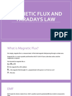 Magnetic Flux and Faradays Law