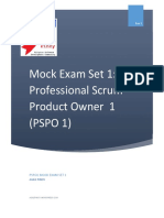 PSPO1 - MockExams (SET1) - NO PASS PDF