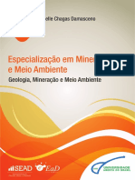 Livro Geologia Mineração e Meio Ambiente