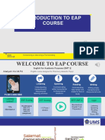 Intro To EAP LPIDB