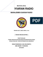 Manajemen Siaran Radio