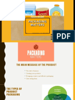 Presentation about the types of smart product packaging and its benefits