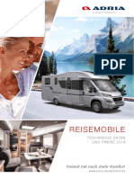 Adria Reisemobile TDPreise 2019