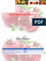 Eat A Rainbow of Colors: Hafsa Bashir 6 Orange