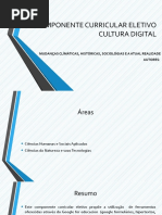 COMPONENTE CURRICULAR ELETIVO