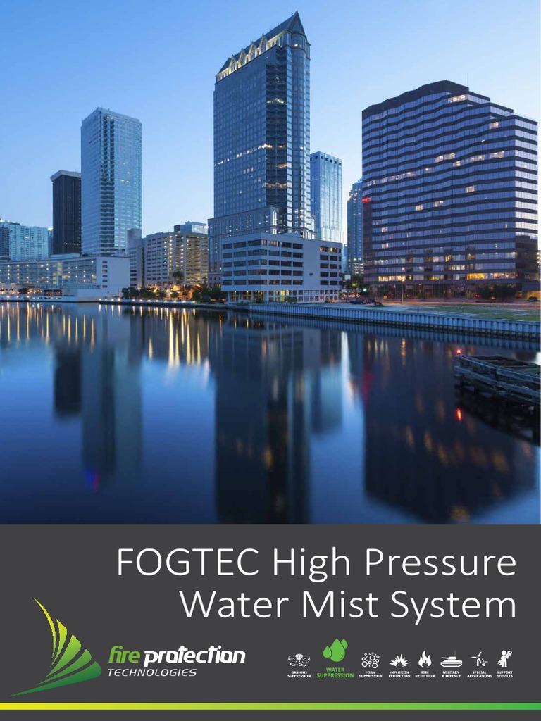 FOGTEC High Pressure Water Mist System PDF Fire Sprinkler System