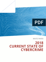 2018 Current State of Cybercrime: White Paper