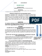 Baume Scale Hydrometer