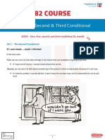 B2 Course: Unit 46 - Second & Third Conditional