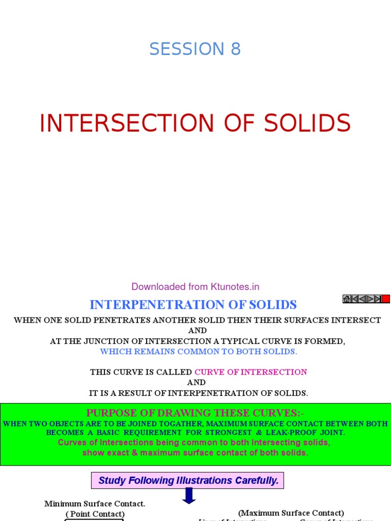 Interpenetration of Solids in Drawing | PDF | Geometric Shapes | Space