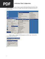 Netbackup Client Configuration: SQL Restore