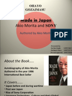 Made in Japan: Akio Morita and