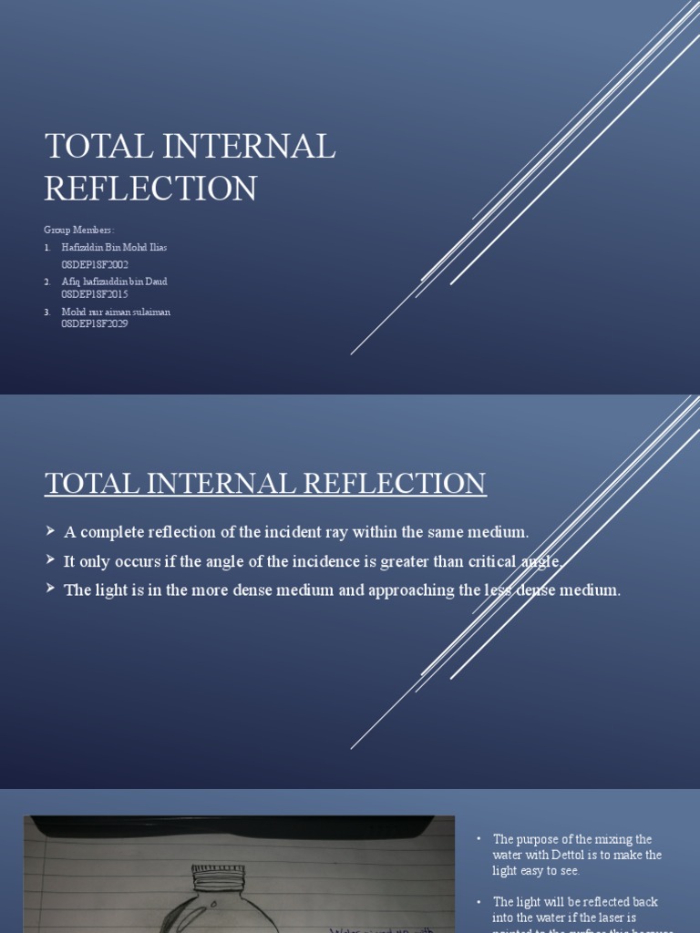Understanding Total Internal Reflection | PDF