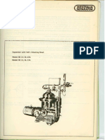 Manual Centrifuga Westfalia SB 14 36 076 PDF