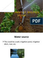 10 Components of Irrigation System