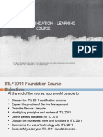 Itil V3 Foundation - Learning Course
