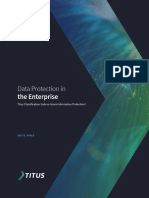 Data Protection In: The Enterprise