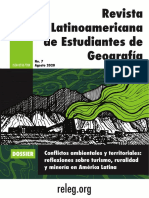 Revista Latinoamericana de Estudiantes de geografía