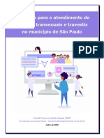 Protocolo Saude de Transexuais e Travestis SMS Sao Paulo 3 de Julho 2020