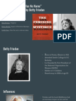 Feminine Mystique Presentation - Slides