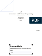 Concurrent and Systems Programming: He!o World He!o World 2.0 Make
