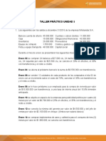 Registro contable de transacciones y estados financieros de Niñolandia S.A