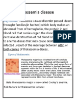 Thalassemia Disease: Defintion