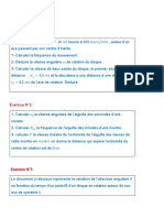 Rotation D Un Solide Indeformable Autour D Un Axe Fixe Exercices Non Corriges 6 PDF